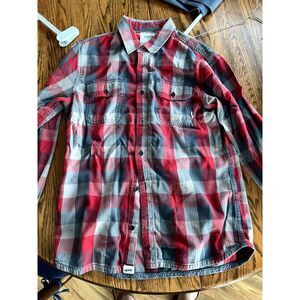 Vans of the wall medium mens flannel